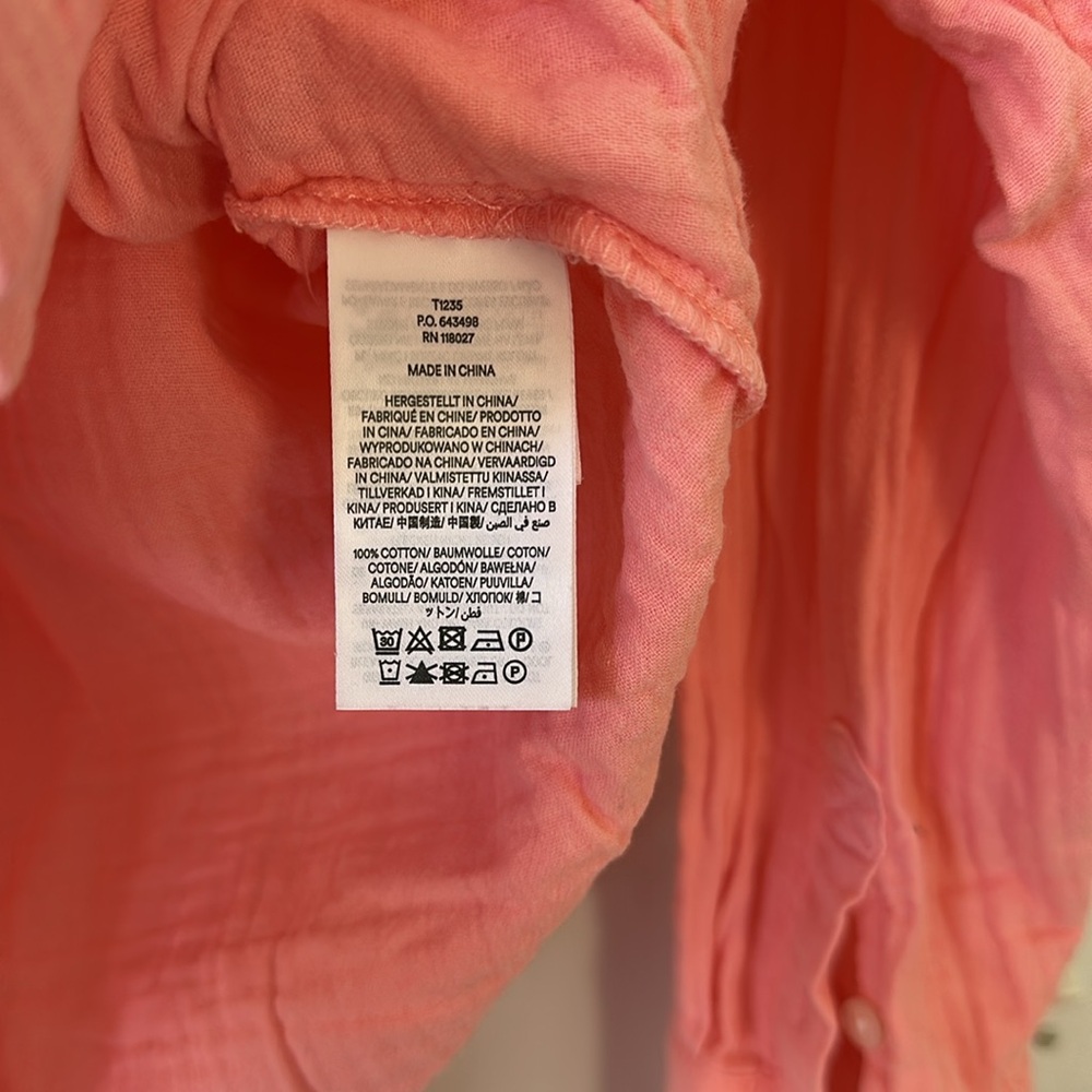 Boden Cotton Texture Shirt in Pink - Picture 7 of 10